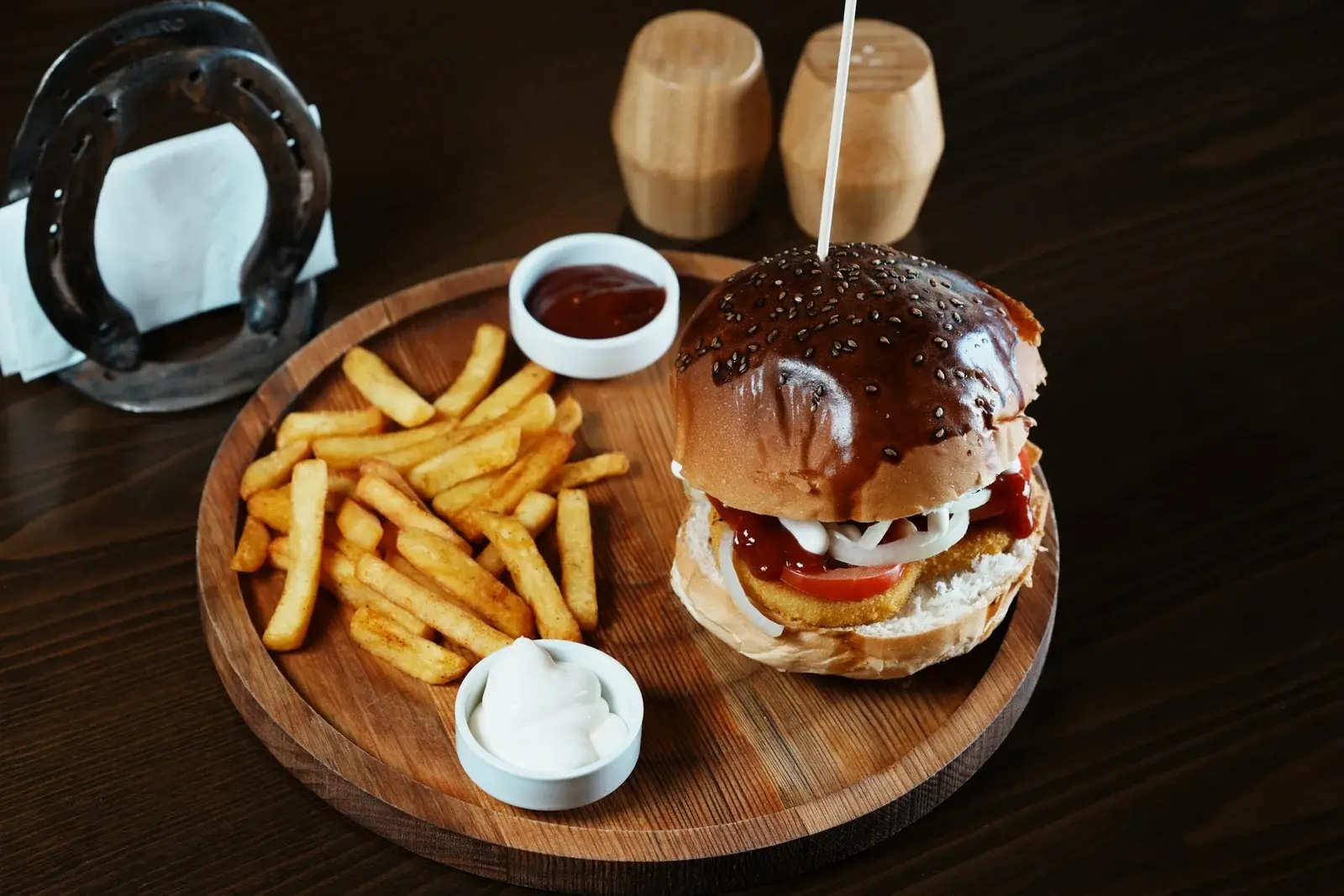 Tavuk Burger Menü